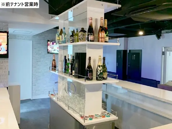 新橋のBAR・ショットバー居抜きの内装