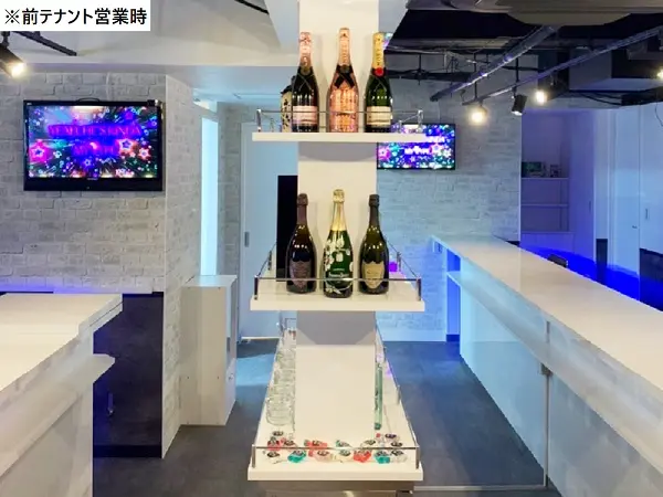 新橋の居抜き店舗の内装