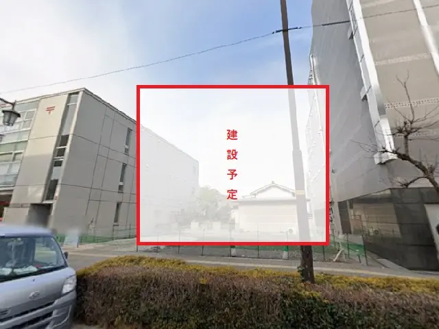 貸店舗(スケルトン)の外観