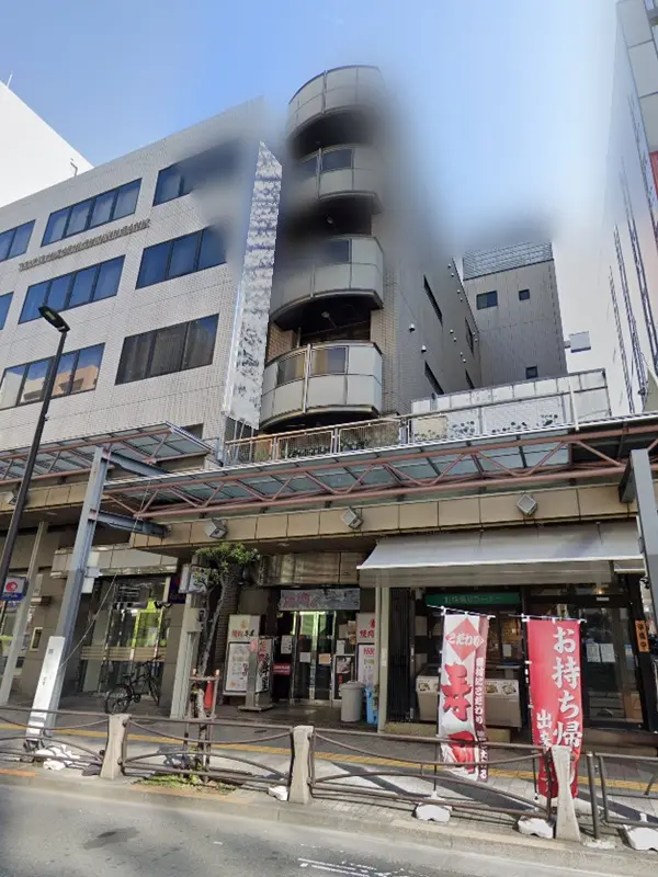 亀戸の居抜き店舗の外観