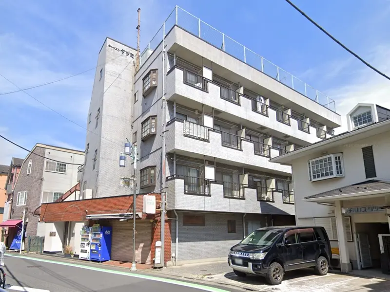 中華料理の居抜き物件の外観