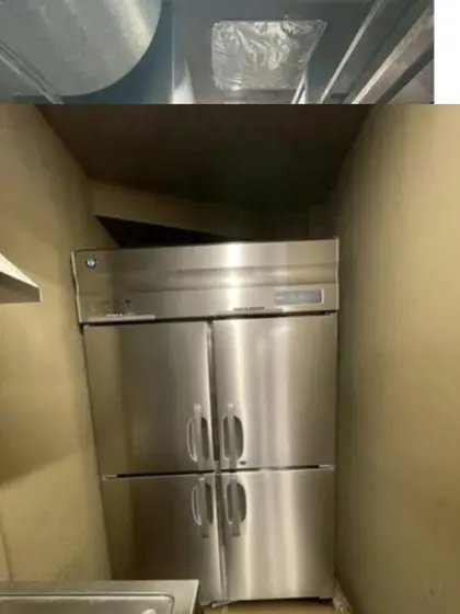 都立大学の中華料理居抜きの厨房