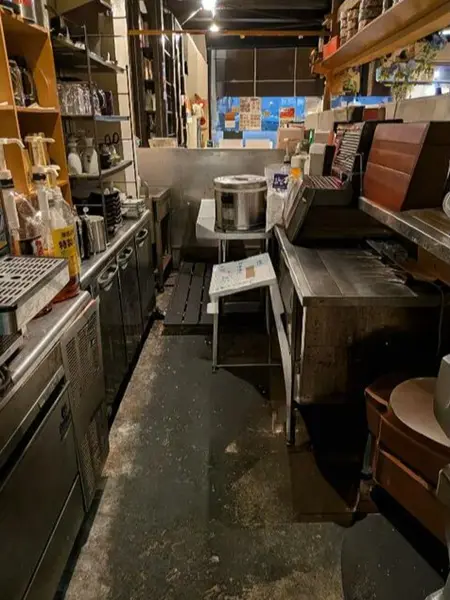 北習志野の居酒屋居抜きの厨房
