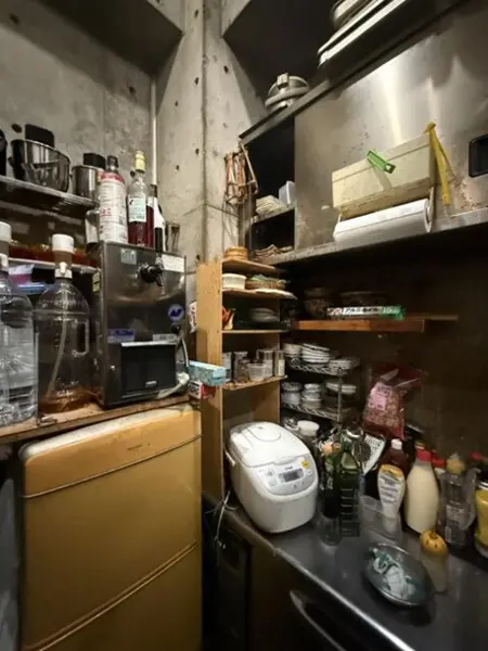 代々木公園の居抜き店舗の厨房
