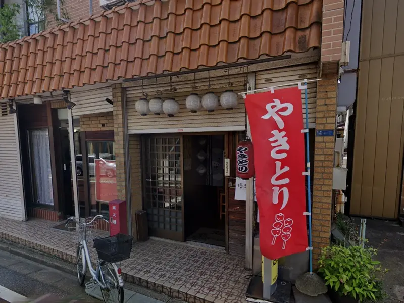 柏の居抜き店舗のエントランス