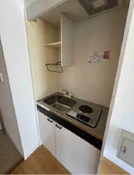 十日市場の事務所仕様店舗物件の厨房