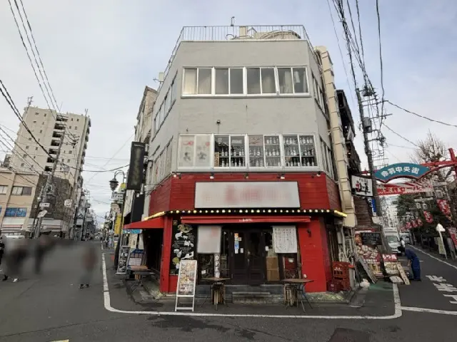 赤羽の居酒屋居抜きの外観