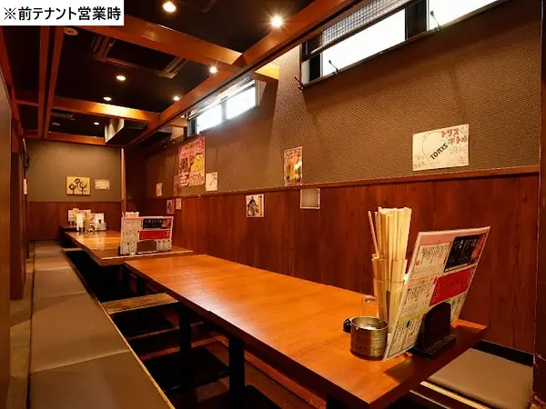 稲毛の居抜き店舗の内装