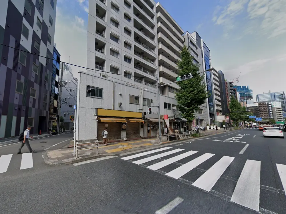 三田のラーメン居抜きの外観