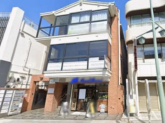 鎌倉の事務所仕様店舗物件の外観