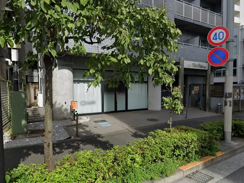 美容室・理容室の居抜き物件のエントランス