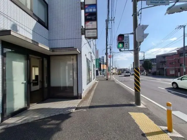 中田の居抜き店舗のエントランス