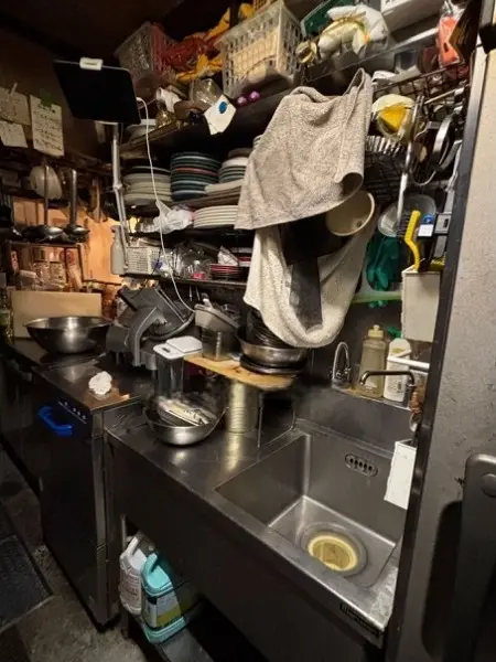 渋谷のダイニングバー居抜きの厨房