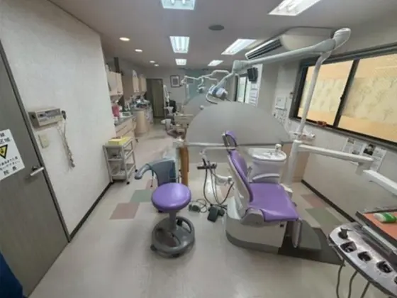 歯科の居抜き物件の内装