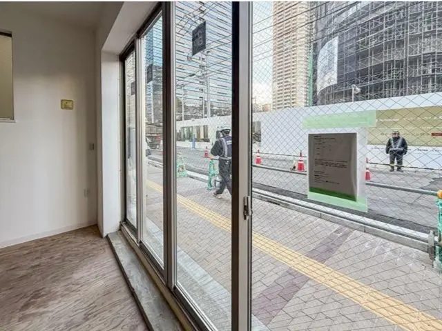 武蔵小杉のスケルトン店舗物件の内装