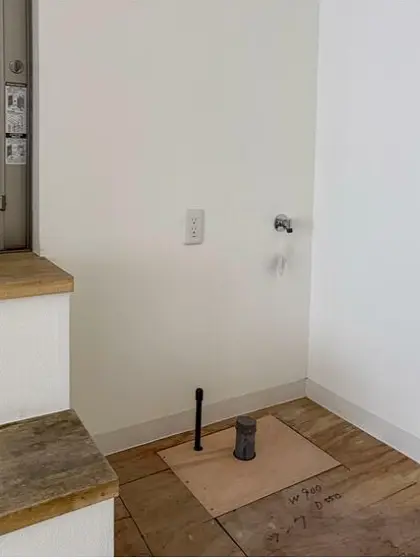 武蔵小杉のスケルトン物件の内装