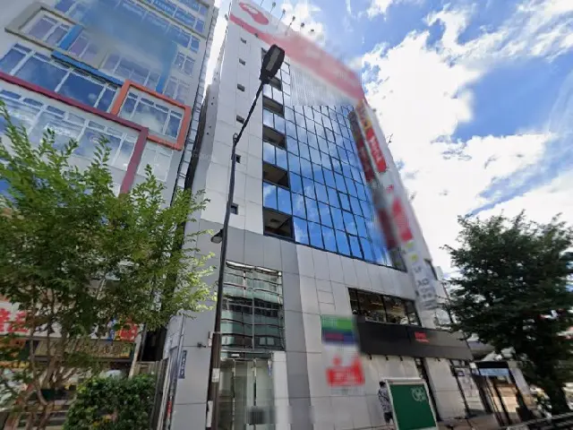 上野の事務所仕様店舗物件の外観