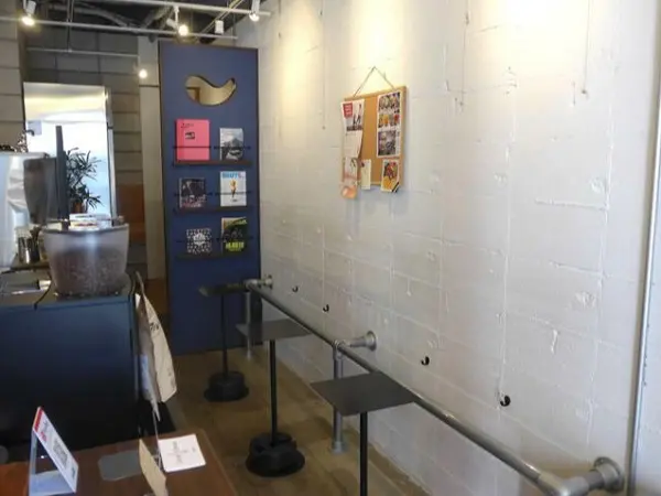 自由が丘の居抜き店舗の内装