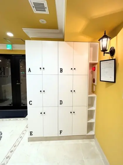 美容室・理容室の居抜き物件の内装