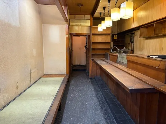 福生の居抜き店舗の内装