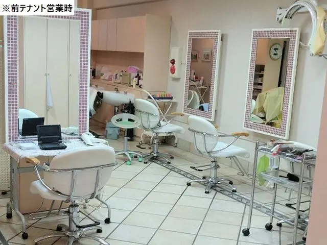 あざみ野の美容室・理容室居抜きの内装