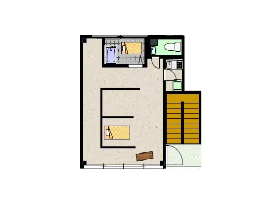 整体・マッサージの居抜き物件の平面図