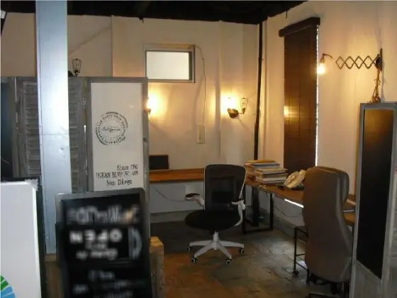 貸店舗(事務所仕様)の内装