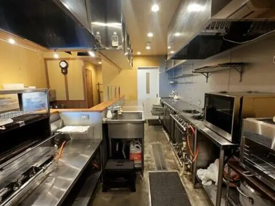 調布のカフェ・喫茶店居抜きの厨房