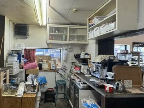 調布の居抜き店舗の厨房