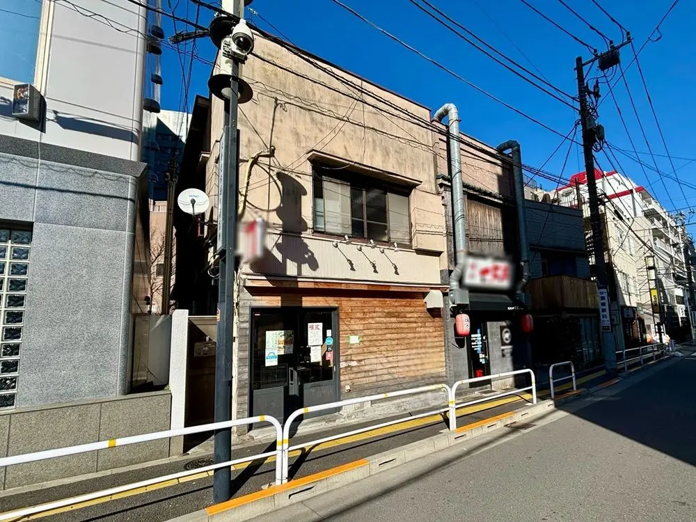 大井町の居抜き店舗の外観