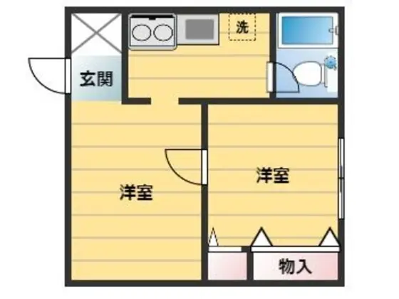 経堂のその他居抜きの平面図