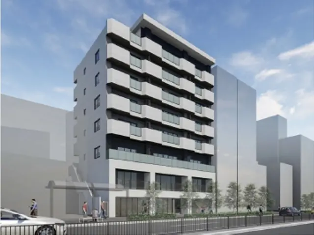 麻布十番のスケルトン物件の外観