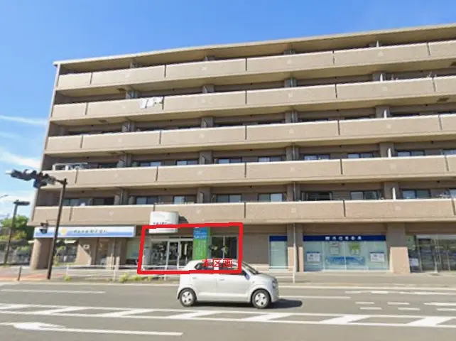 いずみ中央のスケルトン店舗物件の外観