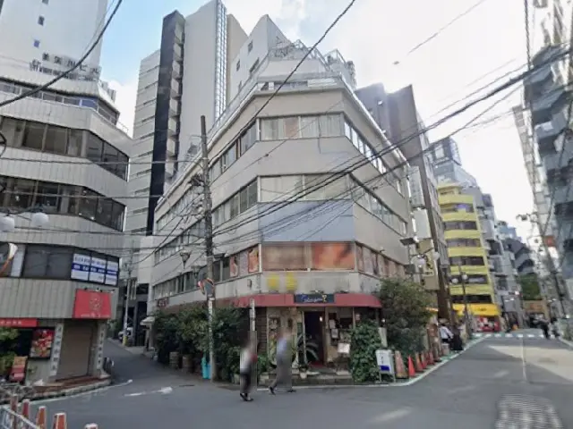 恵比寿の事務所仕様店舗物件の外観