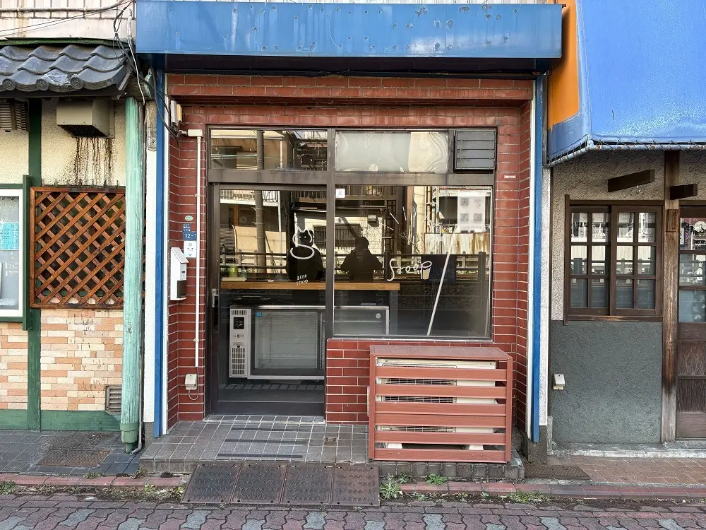 鵜の木の居抜き店舗のエントランス