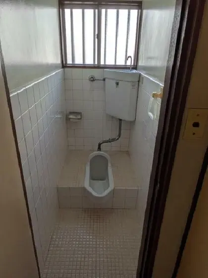 多摩川の事務所仕様物件のトイレ