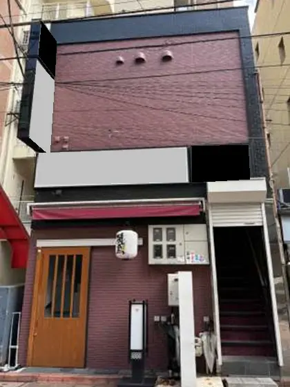 大森の居抜き店舗の外観