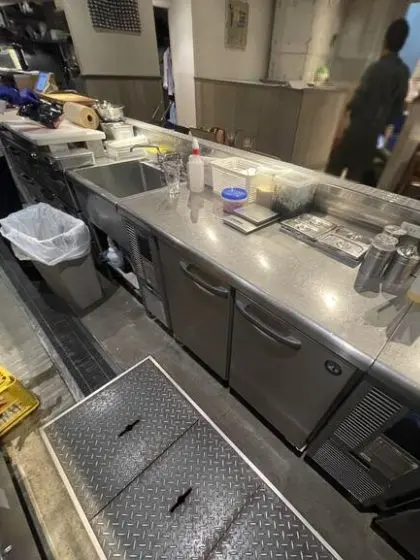 吉祥寺の焼肉屋居抜きの厨房