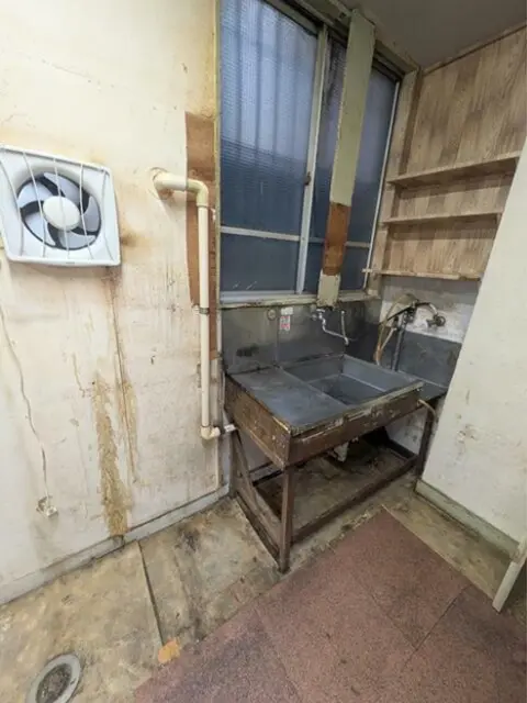 貸店舗(事務所仕様)の厨房