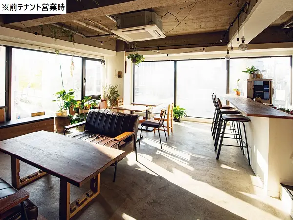 用賀の居抜き店舗の内装