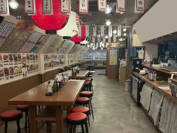 居酒屋の居抜き物件の内装