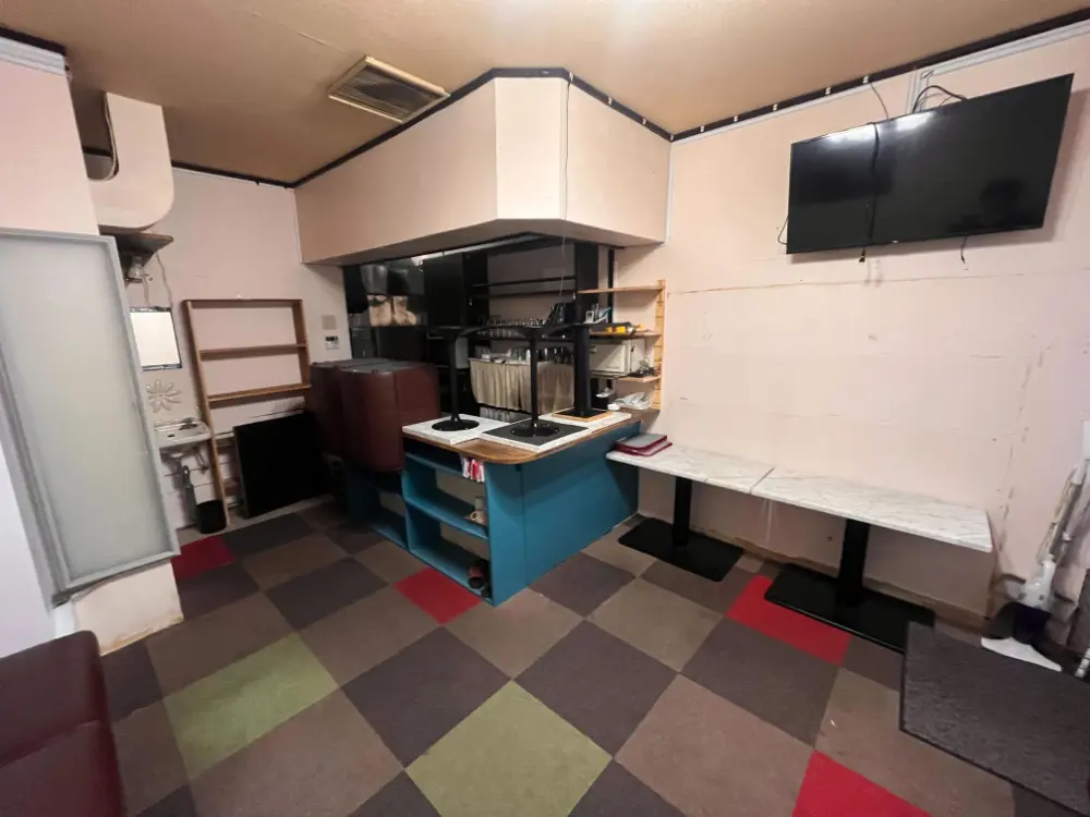 南行徳の居抜き店舗の内装