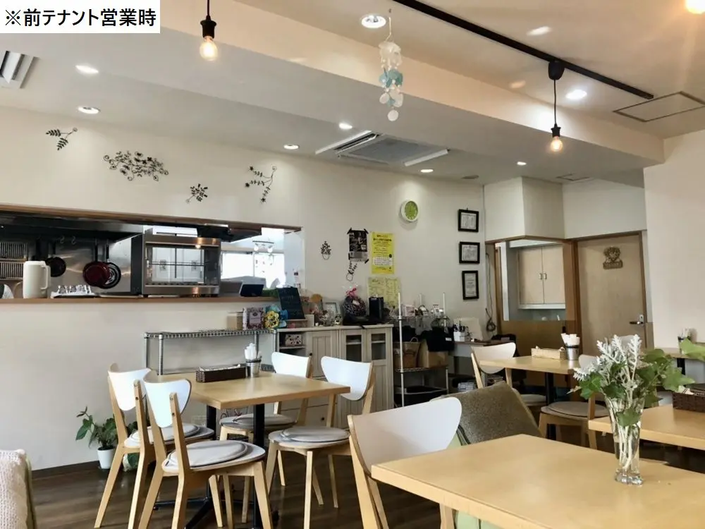 カフェ・喫茶店の居抜き物件の内装