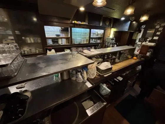 カフェ・喫茶店の居抜き物件の厨房