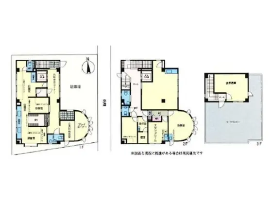 上井草の居抜き店舗の平面図