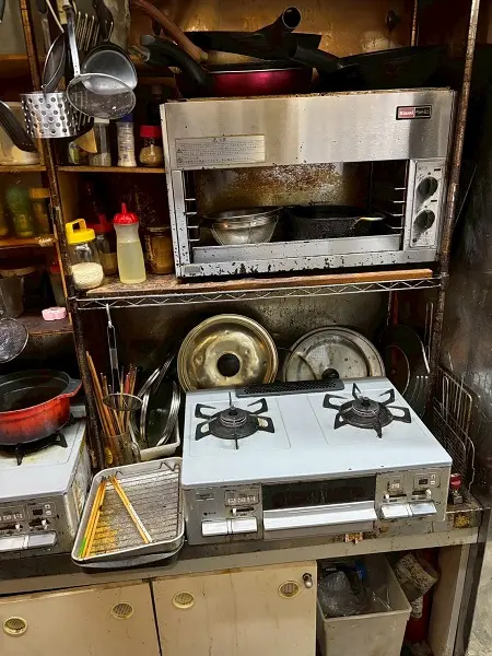 北浦和の居抜き店舗の厨房