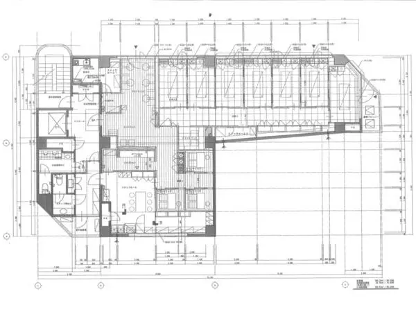 横須賀中央の居抜き店舗の平面図