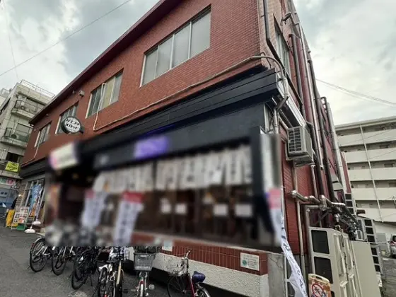 幡ヶ谷の居抜き店舗の外観