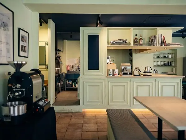 学芸大学のカフェ・喫茶店居抜きの内装