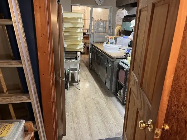 府中の居抜き店舗の厨房